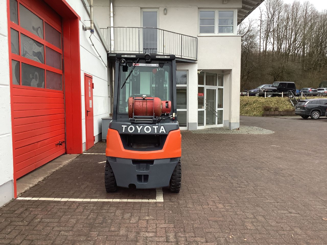 Toyota Gabelstapler Toyota Verbrenner Treibgasstapler <br>Toyota 02-8FGF25 <br>Baujahr 2022 <br>Betriebsstunden 317 <br><br>Mietkauf 468,94 €/Monat 6 Toyota Verbrenner Treibgasstapler <br>Toyota 02-8FGF25 <br>Baujahr 2022 <br>Betriebsstunden 317 <br><br>Mietkauf 468,94 €/Monat – Bild 6