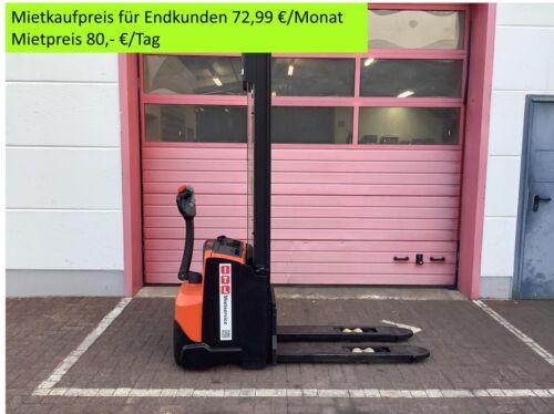 Toyota Gabelstapler Hochhubwagen <br>Toyota SWE120 <br>Baujahr 2014 <br>Betriebsstunden 1574 <br><br>Mietkauf 71,00 €/Monat 5 Toyota-Gabelstapler-212 021346 1