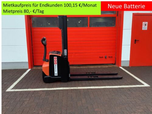 Toyota Gabelstapler Hochhubwagen <br>Toyota SWE140 <br>Baujahr 2016 <br>Betriebsstunden 3104 <br><br>Mietkauf 71,00 €/Monat 4 Toyota-Gabelstapler-212 022076 1