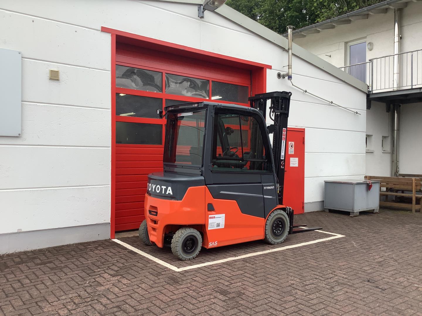 Toyota Gabelstapler Toyota Elektro 4-Rad Stapler <br>Toyota 9FBM25T <br>Baujahr 2024 <br>Betriebsstunden 503 <br><br>Mietkauf 817,34 €/Monat 5 Toyota Elektro 4-Rad Stapler <br>Toyota 9FBM25T <br>Baujahr 2024 <br>Betriebsstunden 503 <br><br>Mietkauf 817,34 €/Monat – Bild 5