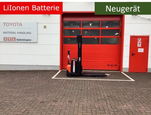Toyota Gabelstapler Hochhubwagen <br>Toyota SWE120L <br>Baujahr 2024 <br>Betriebsstunden 9 <br><br>Mietkauf 194,84 €/Monat 3 Toyota-Gabelstapler-212 023993 1