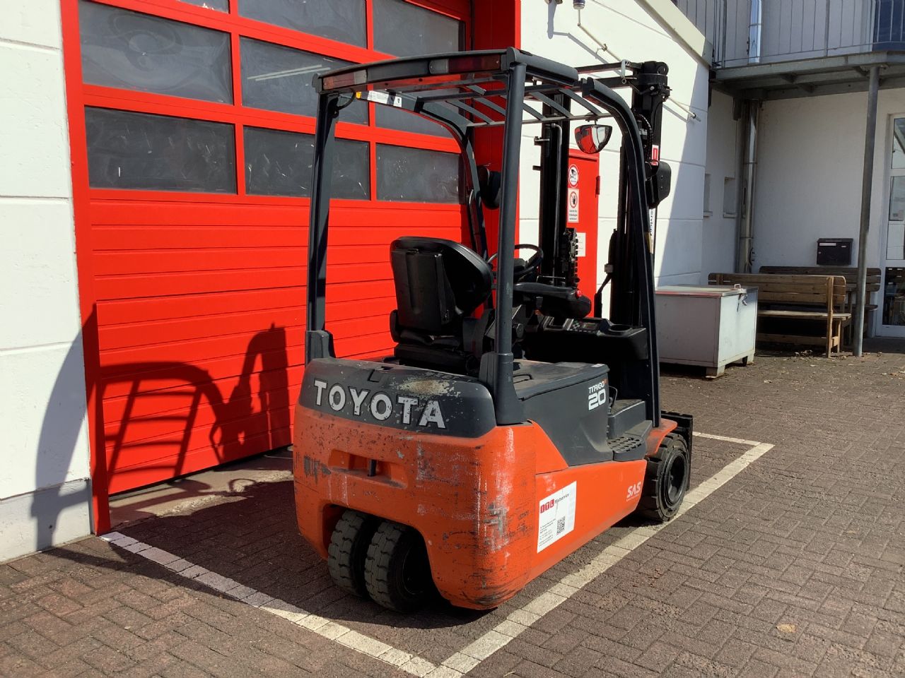 Toyota Gabelstapler Toyota Elektro 4-Rad Stapler <br>Toyota 8FBE20T-Export <br>Baujahr 2017 <br>Betriebsstunden 4768 <br><br>Mietkauf 135,40 €/Monat 6 Toyota Elektro 4-Rad Stapler <br>Toyota 8FBE20T-Export <br>Baujahr 2017 <br>Betriebsstunden 4768 <br><br>Mietkauf 135,40 €/Monat – Bild 6