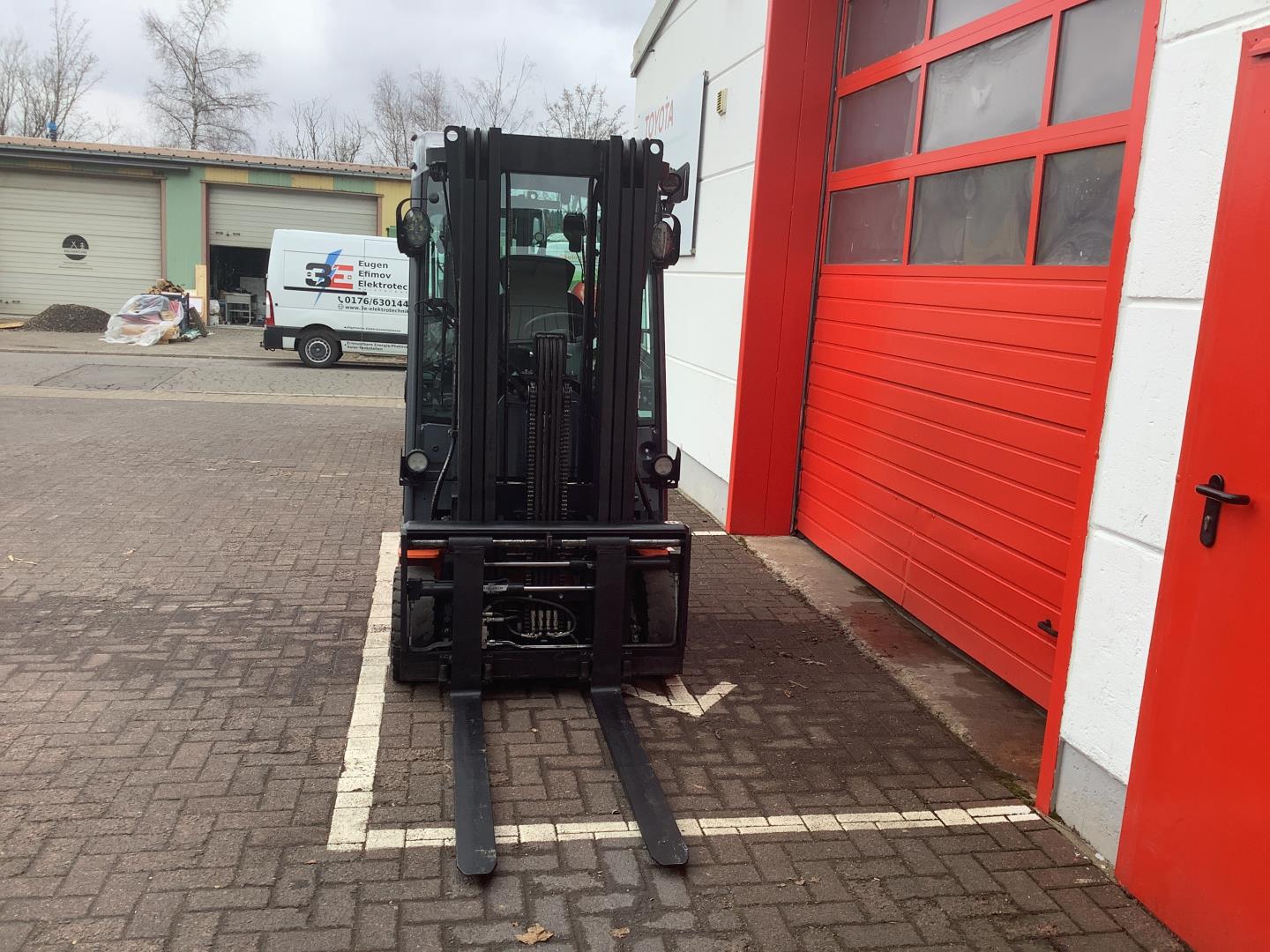 Toyota Gabelstapler Toyota Elektro 3-Rad Stapler <br>Toyota 8FBE16T <br>Baujahr 2019 <br>Betriebsstunden 1810 <br><br>Mietkauf 305,47 €/Monat 8 Toyota Elektro 3-Rad Stapler <br>Toyota 8FBE16T <br>Baujahr 2019 <br>Betriebsstunden 1810 <br><br>Mietkauf 305,47 €/Monat – Bild 8
