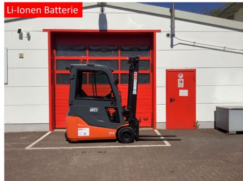Toyota Gabelstapler Toyota Elektro 3-Rad Stapler <br>Toyota 8FBE20T <br>Baujahr 2019 <br>Betriebsstunden 3004 <br><br>Mietkauf 328,59 €/Monat 12 Toyota-Gabelstapler-212 024491 1