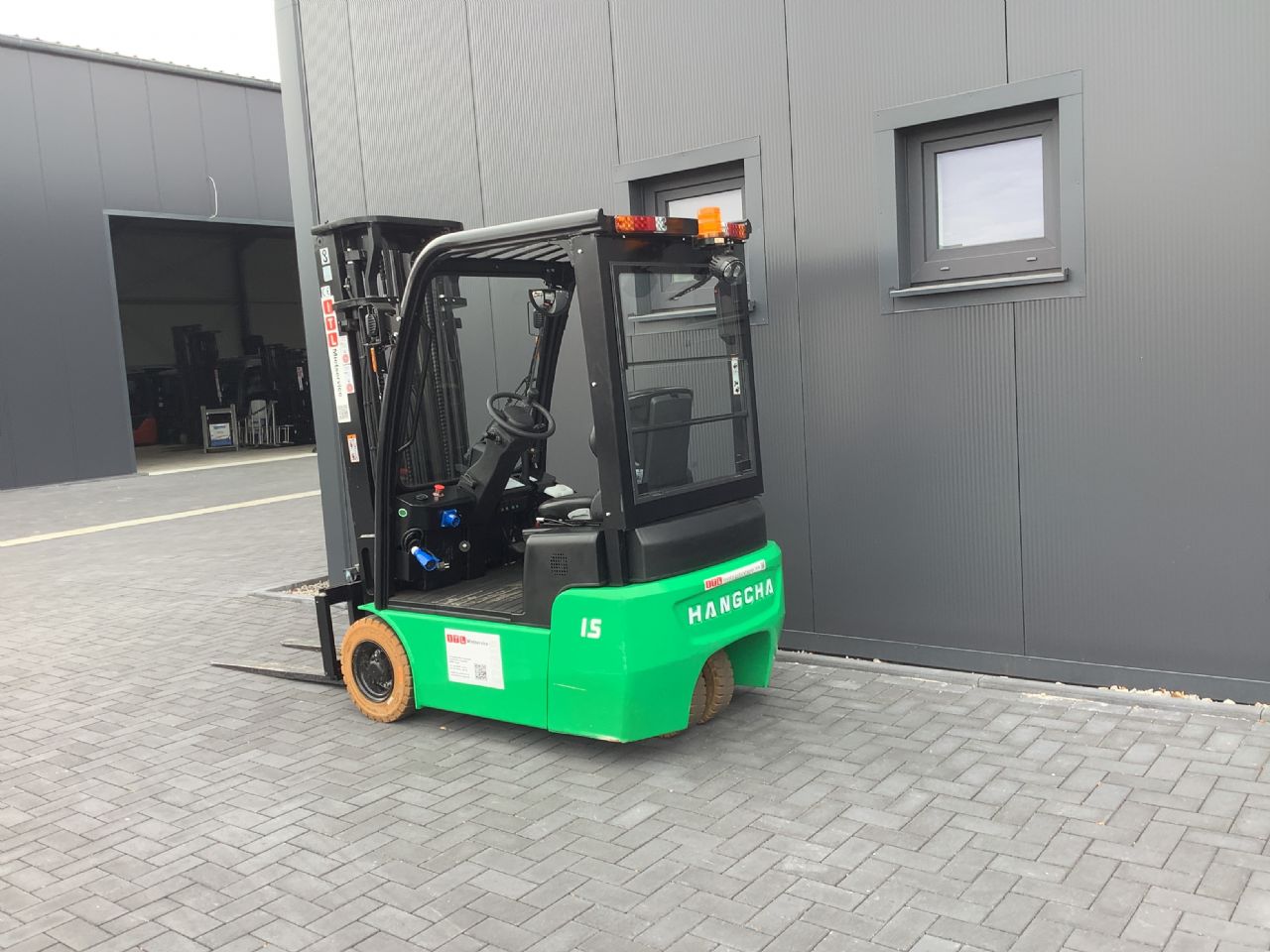 Toyota Gabelstapler Toyota Elektro 3-Rad Stapler <br>HC (Hangcha) CPDS15-XD4-SI <br>Baujahr 2024 <br>Betriebsstunden 99 <br><br>Mietkauf 206,40 €/Monat 7 Toyota Elektro 3-Rad Stapler <br>HC (Hangcha) CPDS15-XD4-SI <br>Baujahr 2024 <br>Betriebsstunden 99 <br><br>Mietkauf 206,40 €/Monat – Bild 7