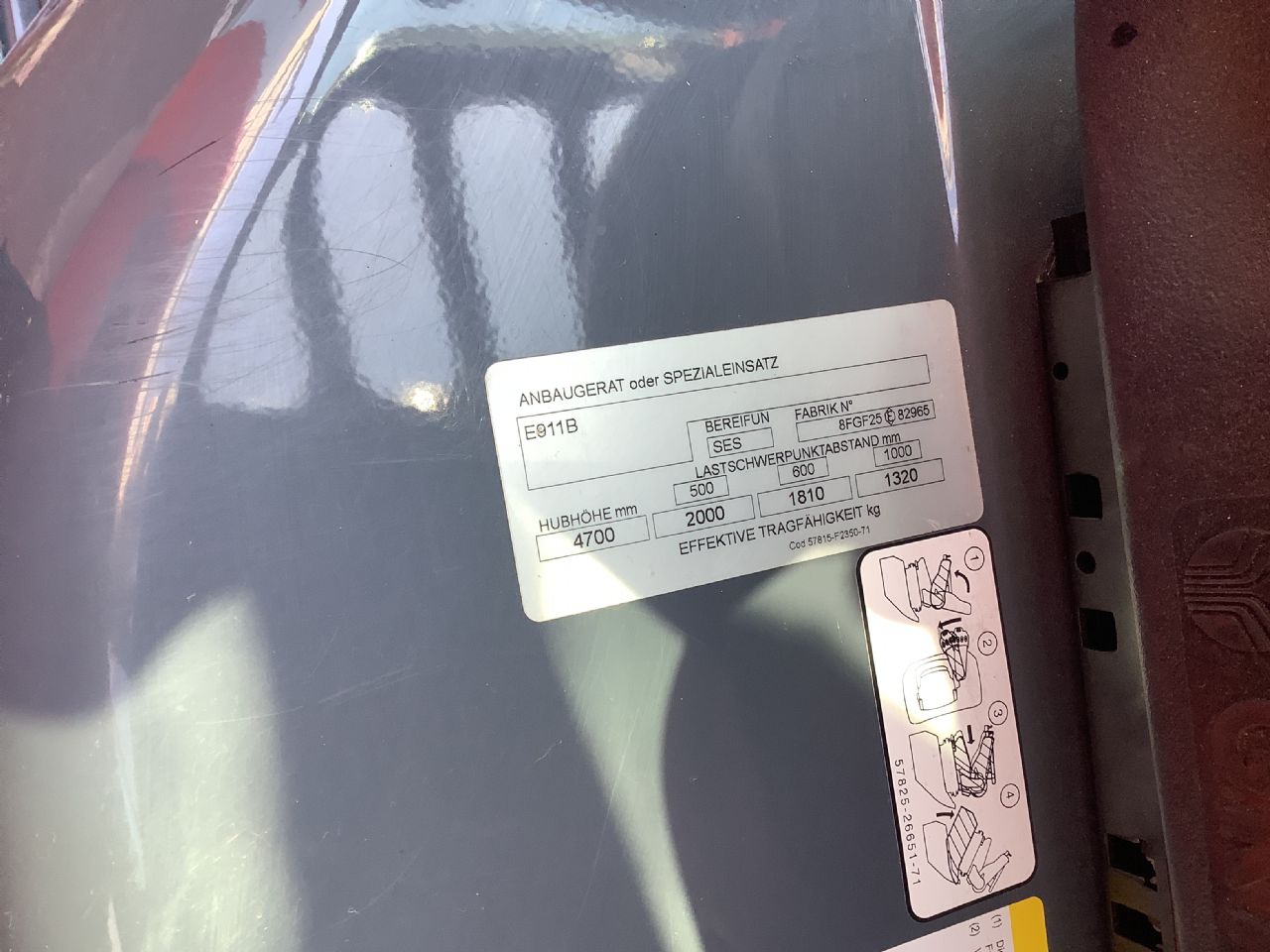 Toyota Gabelstapler Toyota Verbrenner Treibgasstapler <br>Toyota 8FGF25 <br>Baujahr 2022 <br>Betriebsstunden 251 <br><br>Mietkauf 487,10 €/Monat 10 Toyota Verbrenner Treibgasstapler <br>Toyota 8FGF25 <br>Baujahr 2022 <br>Betriebsstunden 251 <br><br>Mietkauf 487,10 €/Monat – Bild 10