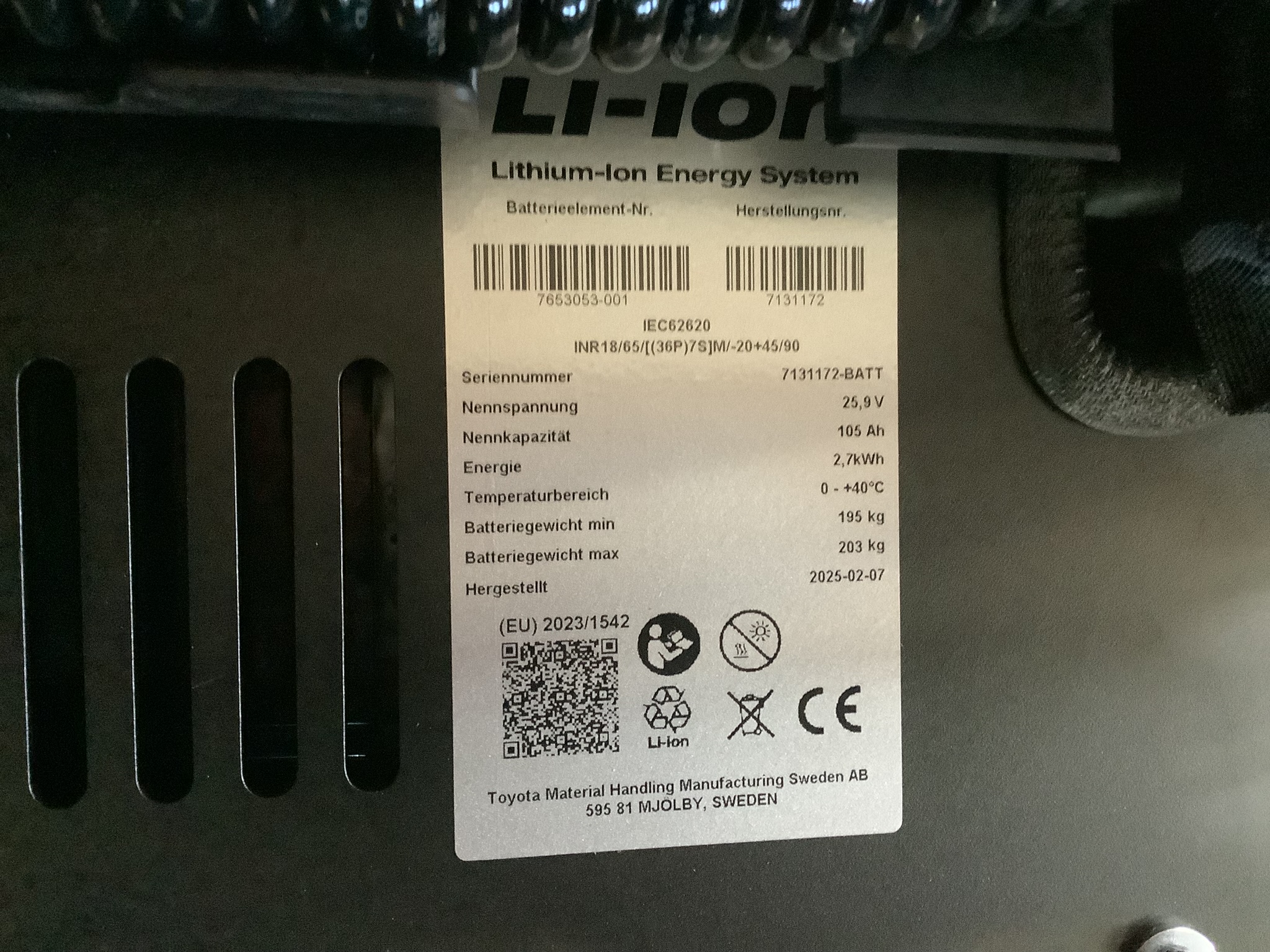 Toyota Gabelstapler Hochhubwagen <br>Toyota SWE120L <br>Baujahr 2025 <br>Betriebsstunden 1 <br><br>Mietkauf 199,80 €/Monat 10 Hochhubwagen <br>Toyota SWE120L <br>Baujahr 2025 <br>Betriebsstunden 1 <br><br>Mietkauf 199,80 €/Monat – Bild 10
