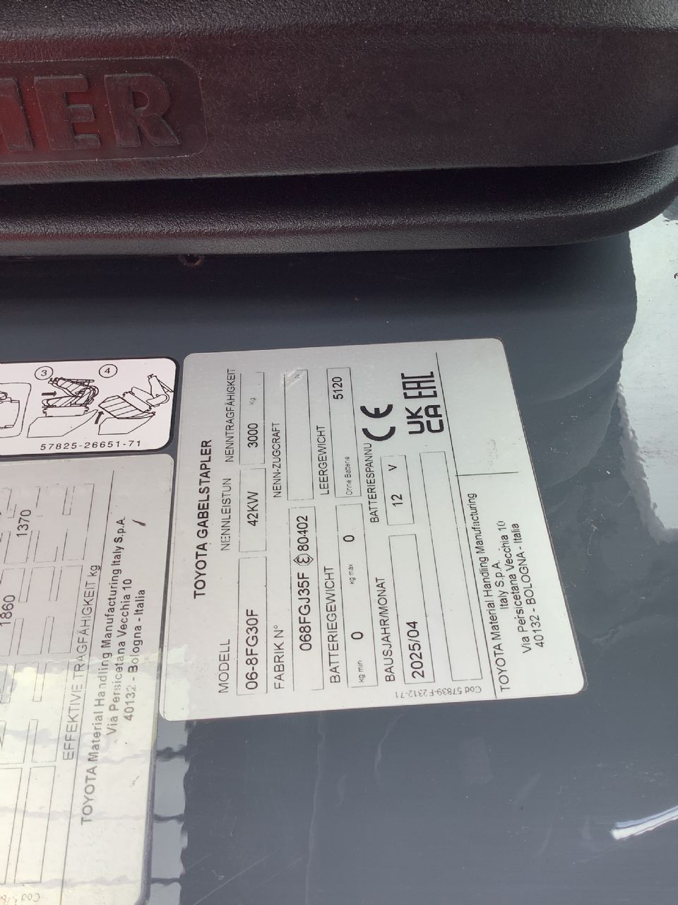 Toyota Gabelstapler Toyota Verbrenner Treibgasstapler <br>Toyota 06-8FG30F <br>Baujahr 2025 <br>Betriebsstunden 869 <br><br>Mietkauf 642,32 €/Monat 10 Toyota Verbrenner Treibgasstapler <br>Toyota 06-8FG30F <br>Baujahr 2025 <br>Betriebsstunden 869 <br><br>Mietkauf 642,32 €/Monat – Bild 10