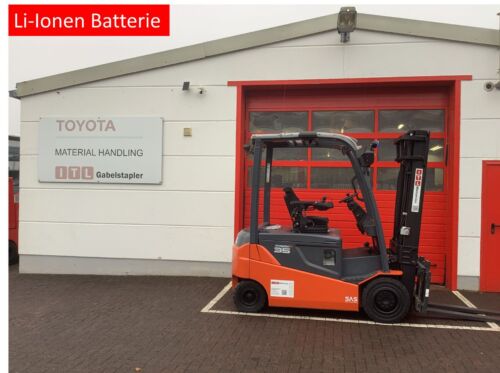 Toyota Gabelstapler Toyota Elektro 4-Rad Stapler <br>Toyota 8FBMT35 <br>Baujahr 2022 <br>Betriebsstunden 621 <br><br>Mietkauf 576,27 €/Monat 2 Toyota-Gabelstapler-212 026276 1