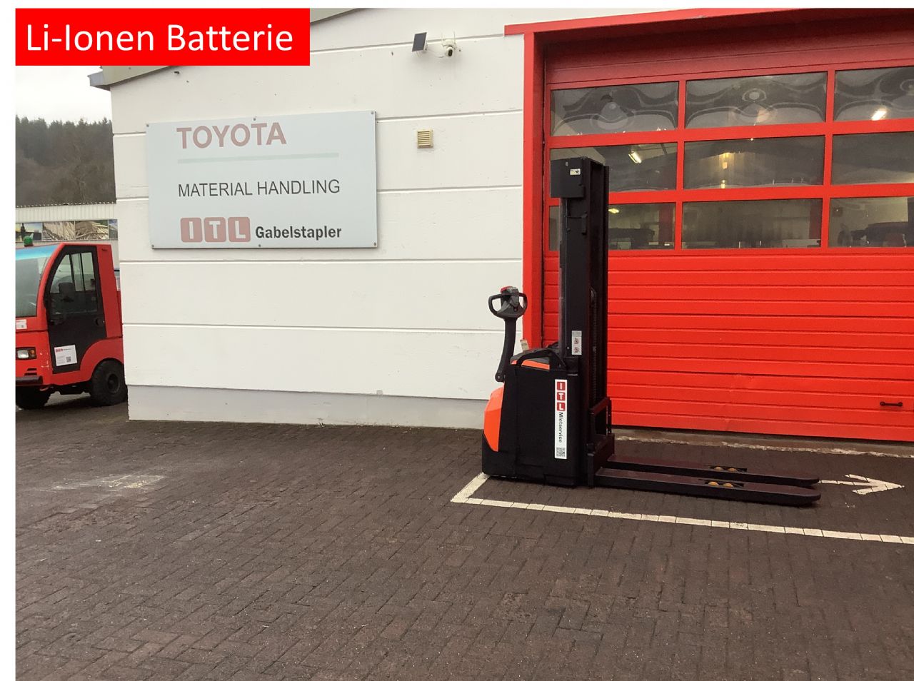 Toyota Gabelstapler Hochhubwagen <br>Toyota SWE145 <br>Baujahr 2022 <br>Betriebsstunden 938 <br><br>Mietkauf 120,54 €/Monat 1 Hochhubwagen <br>Toyota SWE145 <br>Baujahr 2022 <br>Betriebsstunden 938 <br><br>Mietkauf 120,54 €/Monat