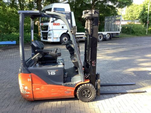 Toyota Gabelstapler Toyota Elektro 3-Rad Stapler <br>Toyota 8FBEK16T <br>Baujahr 2018 <br>Betriebsstunden 2588 <br><br>Mietkauf 246,03 €/Monat 6 Toyota-Gabelstapler-212 026615 1 2