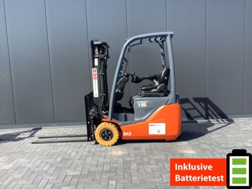 Toyota Gabelstapler Toyota Elektro 3-Rad Stapler <br>Toyota 8FBE15T <br>Baujahr 2018 <br>Betriebsstunden 3784 <br><br>Mietkauf 179,98 €/Monat 5 Toyota-Gabelstapler-212 026623 1