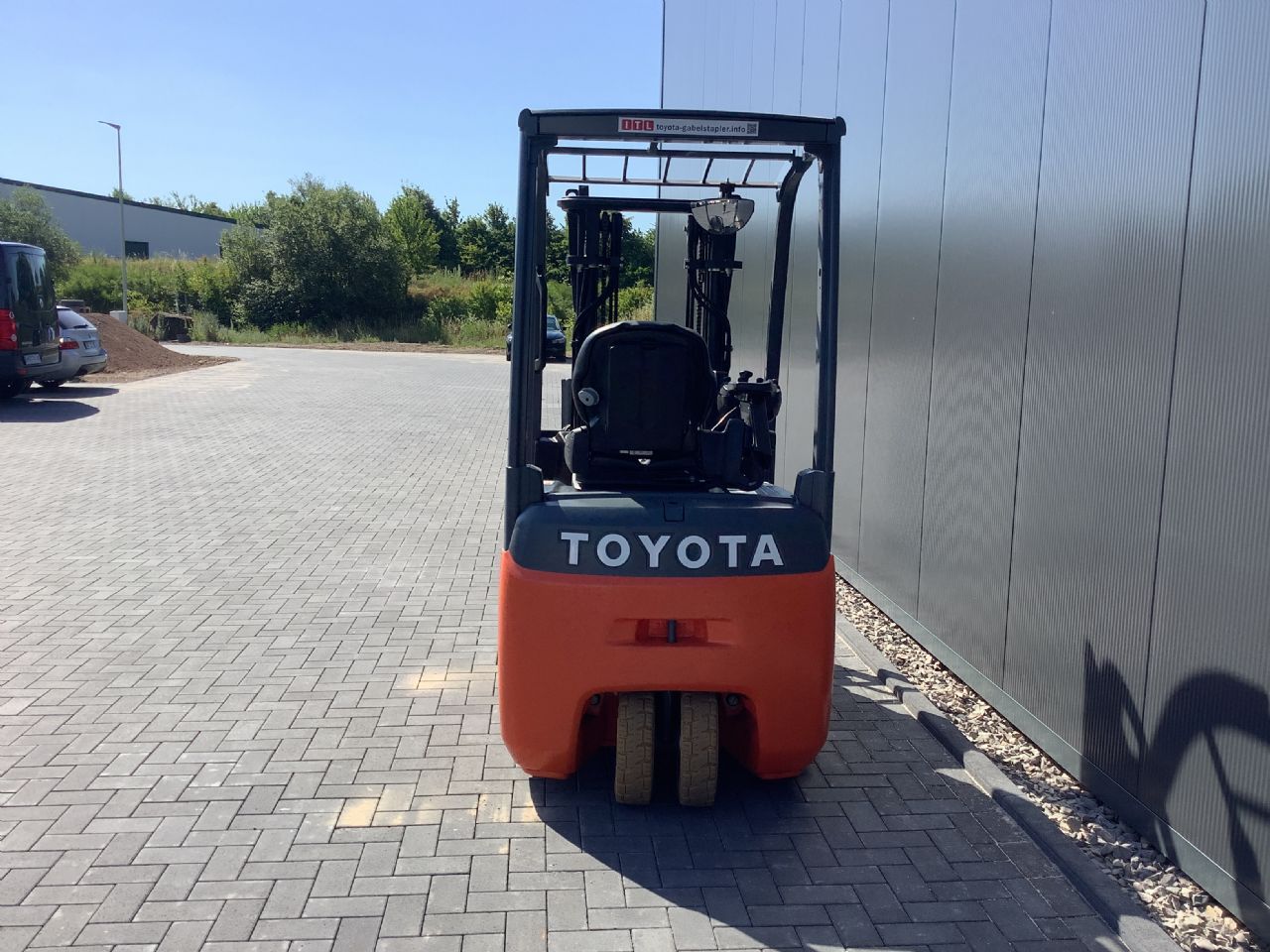 Toyota Gabelstapler Toyota Elektro 3-Rad Stapler <br>Toyota 8FBE15T <br>Baujahr 2018 <br>Betriebsstunden 3784 <br><br>Mietkauf 179,98 €/Monat 4 Toyota Elektro 3-Rad Stapler <br>Toyota 8FBE15T <br>Baujahr 2018 <br>Betriebsstunden 3784 <br><br>Mietkauf 179,98 €/Monat – Bild 4