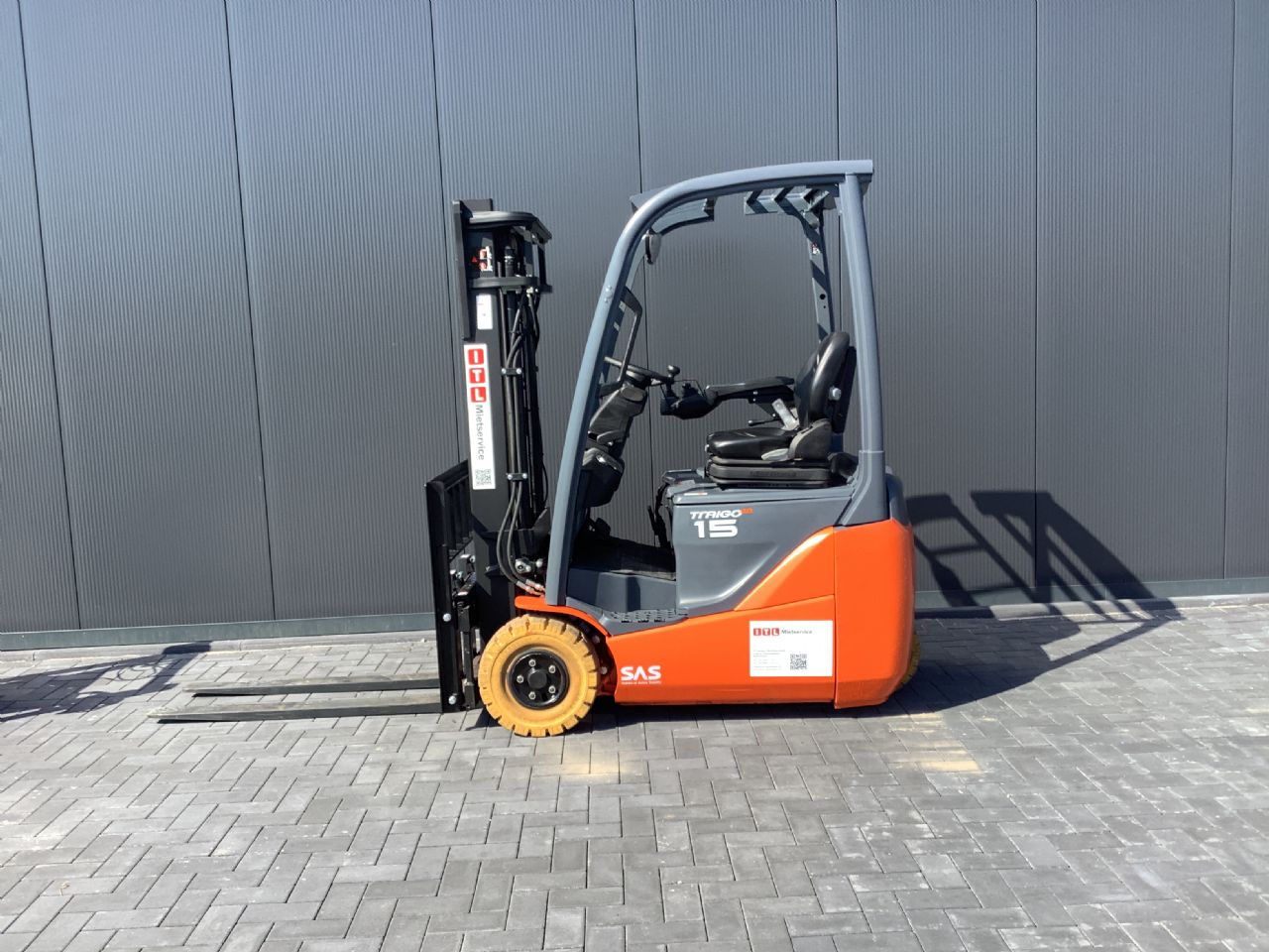 Toyota Gabelstapler Toyota Elektro 3-Rad Stapler <br>Toyota 8FBE15T <br>Baujahr 2018 <br>Betriebsstunden 3784 <br><br>Mietkauf 179,98 €/Monat 7 Toyota Elektro 3-Rad Stapler <br>Toyota 8FBE15T <br>Baujahr 2018 <br>Betriebsstunden 3784 <br><br>Mietkauf 179,98 €/Monat – Bild 7