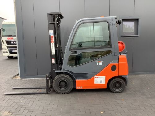 Toyota Gabelstapler Toyota Verbrenner Treibgasstapler <br>Toyota 02-8FGF18 <br>Baujahr 2019 <br>Betriebsstunden 2990 <br><br>Mietkauf 246,03 €/Monat 8 Toyota-Gabelstapler-212 027021 1