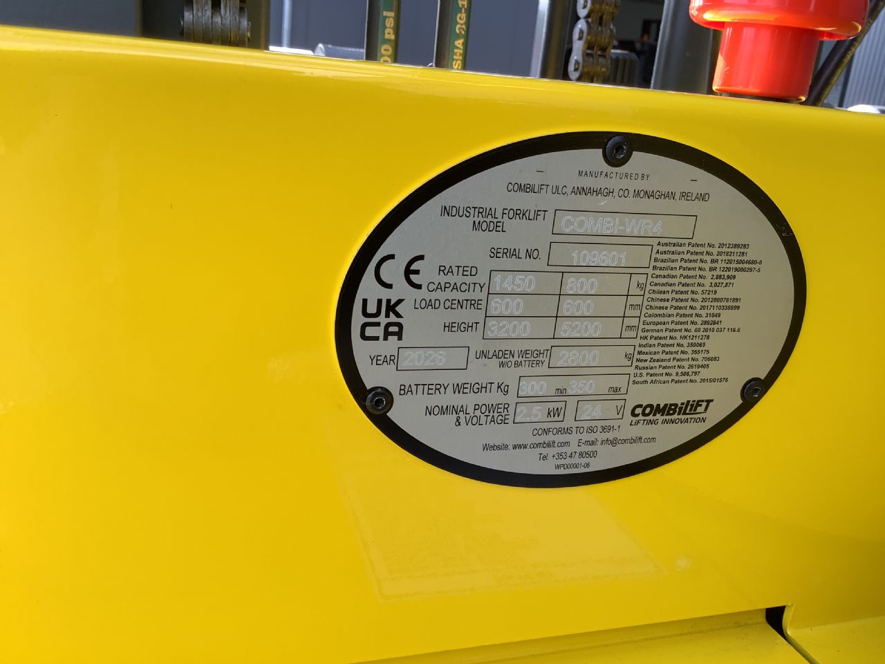 Toyota Gabelstapler Hochhubwagen <br>Combilift COMBI-WR4 <br>Baujahr 2026 <br>Betriebsstunden 0 <br><br>Mietkauf 536,64 €/Monat 10 Hochhubwagen <br>Combilift COMBI-WR4 <br>Baujahr 2026 <br>Betriebsstunden 0 <br><br>Mietkauf 536,64 €/Monat – Bild 10