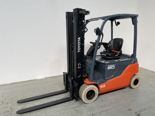 Toyota Gabelstapler Toyota Elektro 4-Rad Stapler <br>Toyota 8FBM20T <br>Baujahr 2020 <br>Betriebsstunden 6279 <br><br>Mietkauf 321,98 €/Monat 10 Toyota-Gabelstapler-59840 2010005743 1