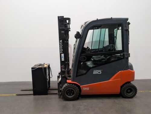 Toyota Gabelstapler Toyota Elektro 4-Rad Stapler <br>Toyota 8FBMK20T *sofort verfügbar* <br>Baujahr 2021 <br>Betriebsstunden 2492 <br><br>Mietkauf 280,70 €/Monat 2 Toyota-Gabelstapler-59840 2105037086 1