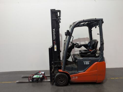 Toyota Gabelstapler Toyota Elektro 3-Rad Stapler <br>Toyota 8FBE15T <br>Baujahr 2024 <br>Betriebsstunden 304 <br><br>Mietkauf 320,33 €/Monat 7 Toyota-Gabelstapler-59840 2404021700 1