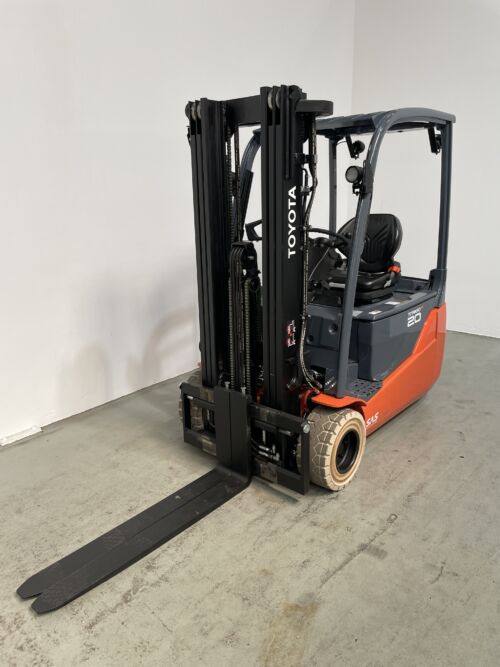 Toyota Gabelstapler Toyota Elektro 3-Rad Stapler <br>Toyota 8FBE20T <br>Baujahr 2024 <br>Betriebsstunden 1703 <br><br>Mietkauf 511,87 €/Monat 13 Toyota-Gabelstapler-59840 2406008310 1 1