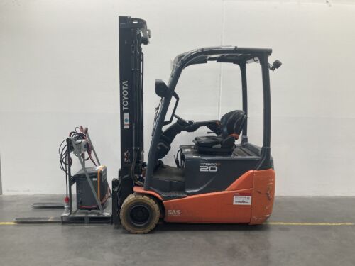 Toyota Gabelstapler Toyota Elektro 3-Rad Stapler <br>Toyota 8FBE20T <br>Baujahr 2024 <br>Betriebsstunden 1172 <br><br>Mietkauf 429,31 €/Monat 12 Toyota-Gabelstapler-59840 2406023254 1