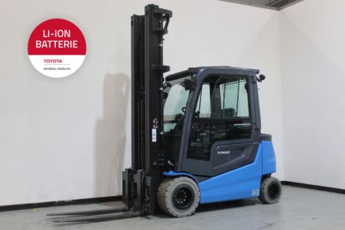 Toyota Gabelstapler Toyota Elektro 4-Rad Stapler <br>Toyota 9FBM35T <br>Baujahr 2024 <br>Betriebsstunden 138 <br><br>Mietkauf 785,97 €/Monat 4 Toyota-Gabelstapler-59840 2407003902 1