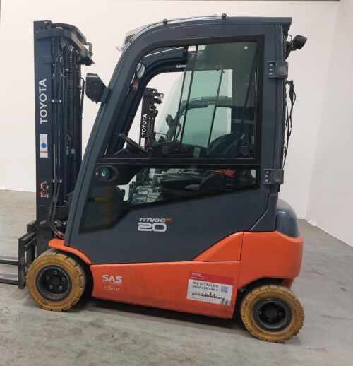 Toyota Gabelstapler Toyota Elektro 4-Rad Stapler <br>Toyota 8FBM20T <br>Baujahr 2024 <br>Betriebsstunden 368 <br><br>Mietkauf 490,41 €/Monat 13 Toyota-Gabelstapler-59840 2407017840 1