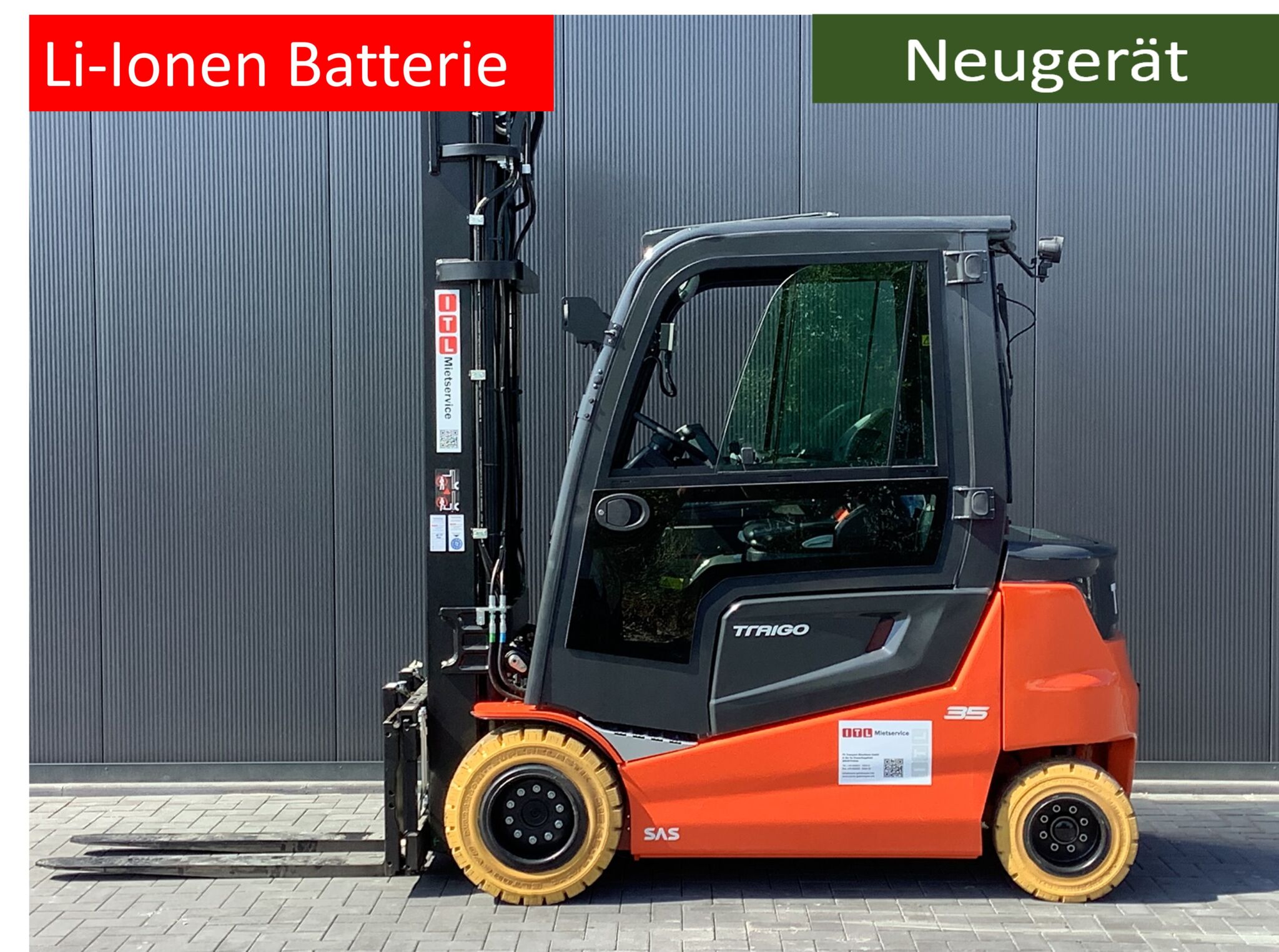 Toyota Gabelstapler Toyota Traigo80 - 9FBM35T -Triplex Hilo FSV5500 - Kab Hz - vSS - 4Kreis-Mini - 460 Ah LiIon (SOFORT LIEFERBAR Neumaschinen) 1 Toyota Traigo80 - 9FBM35T -Triplex Hilo FSV5500 - Kab Hz - vSS - 4Kreis-Mini - 460 Ah LiIon (SOFORT LIEFERBAR Neumaschinen)