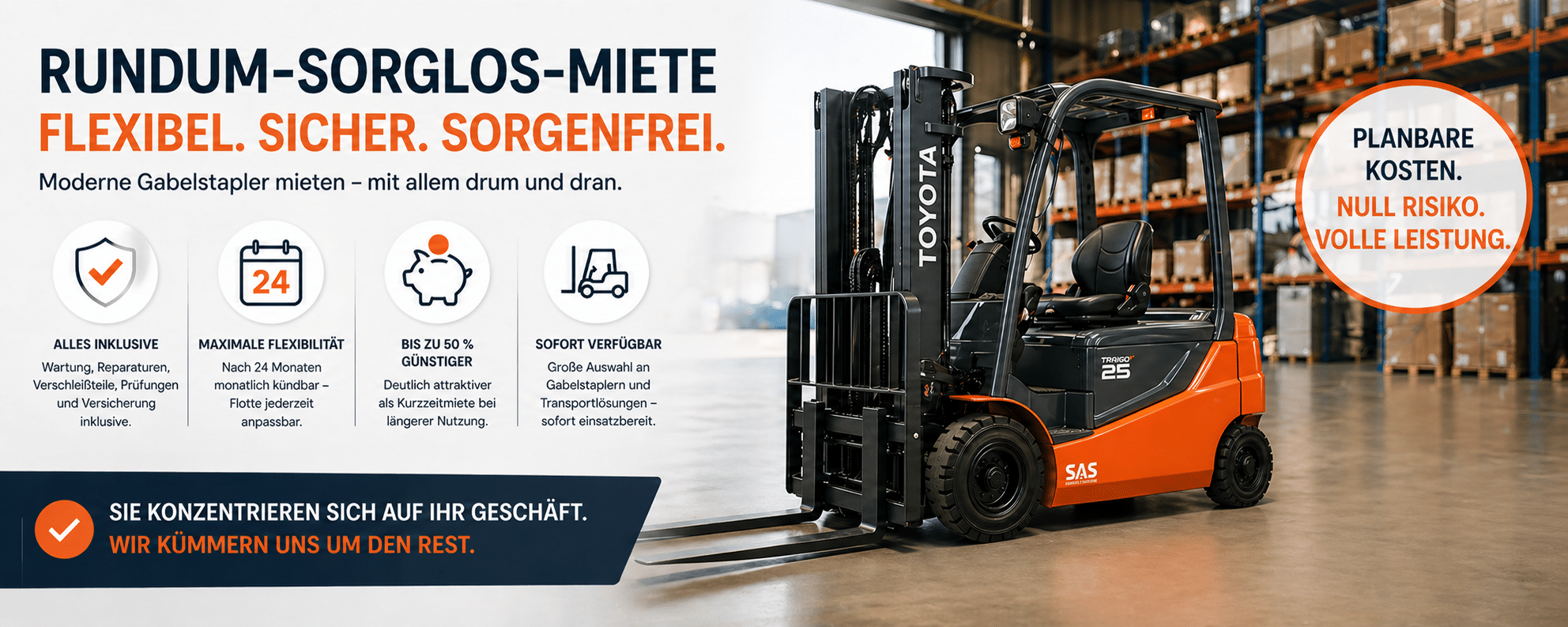 Toyota Gabelstapler LWE160 - Einfach - 225Ah Blei (Sorglosmiete) 2 LWE160 - Einfach - 225Ah Blei (Sorglosmiete) – Bild 2