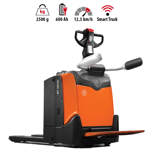 Toyota Gabelstapler Miete: Elektro-Niederhubwagen | 2,5 t mit Plattform 1 ITL Gabelstapler Mietstapler Elektro-Niederhubwagen 2,5t mit Plattform