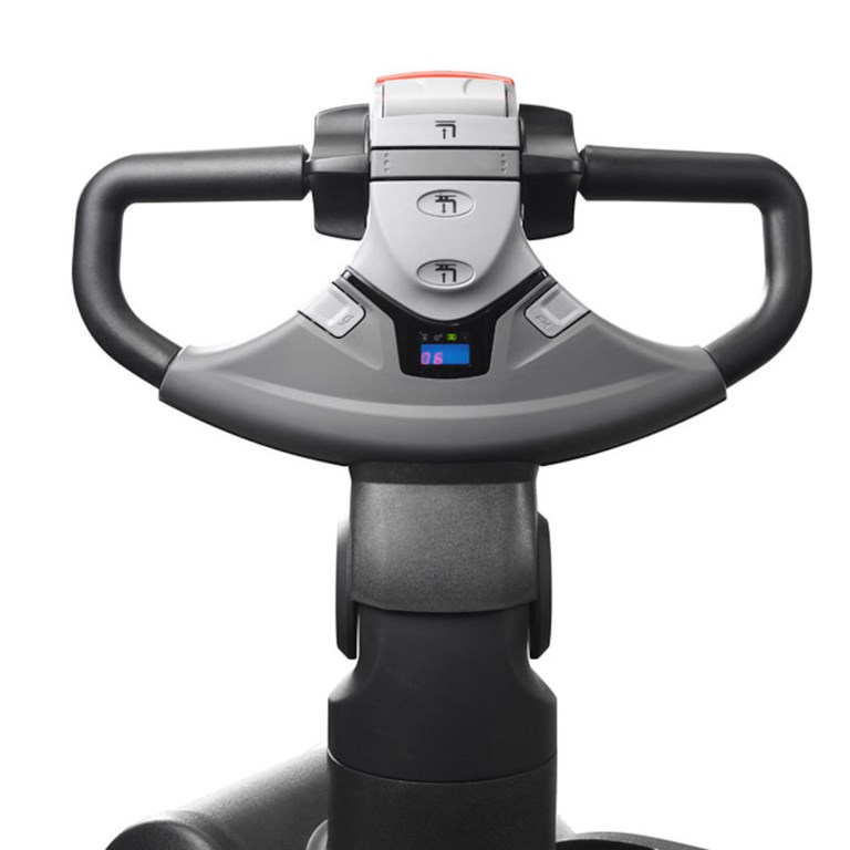 Toyota Gabelstapler Miete: Elektro-Niederhubwagen | 2,5 t mit Plattform 3 ITL Gabelstapler Mietstapler Elektro-Niederhubwagen 2,5t mit Plattform Lenker